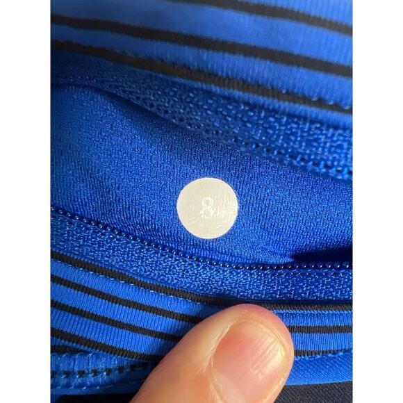 Lululemon‎ Run: Inspire Crop II Baroque Blue Size 8 - Picture 8 of 8